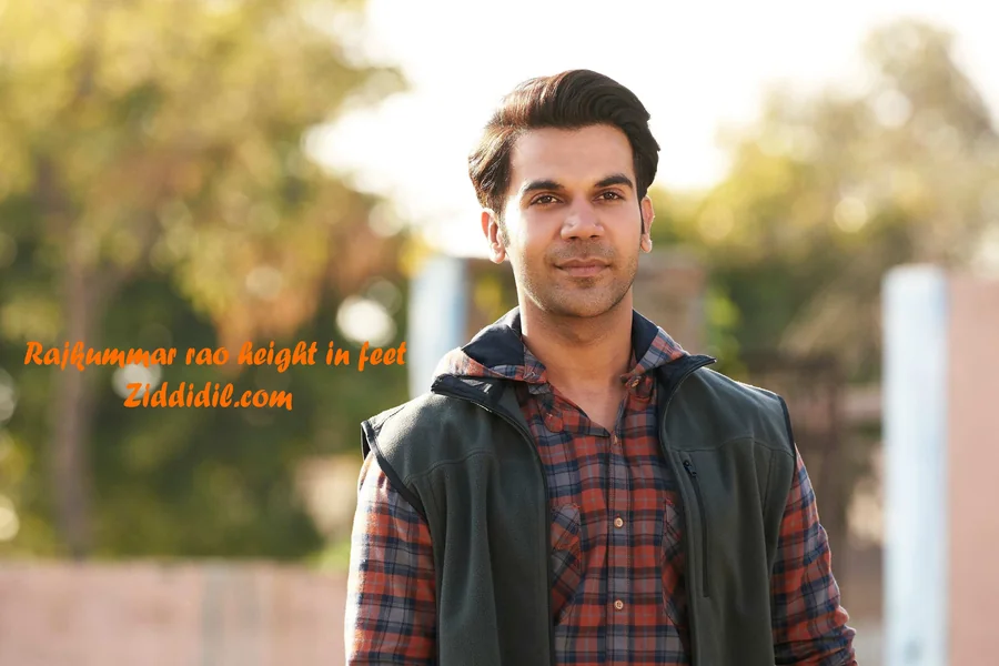 Rajkummar rao height in feet
