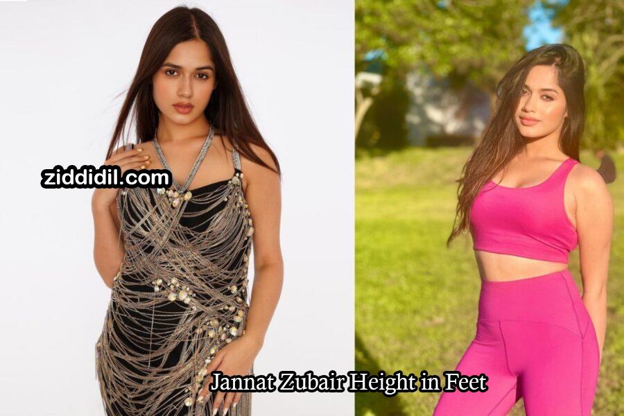Jannat Zubair Height in Feet