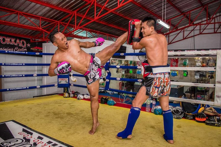 Muay Thai Training Routine in Thailand for Health